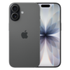 Front and back view of iPhone 17 in black colour