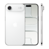 Front, back and side view of iPhone Air in cloud white colour