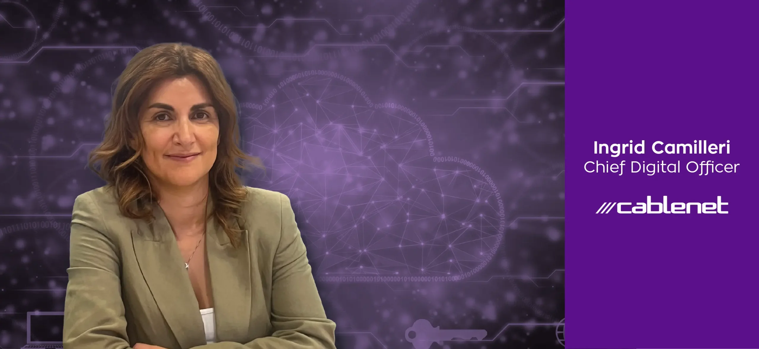 Ingrid Camilleri, Chief Digital Officer of Cablenet