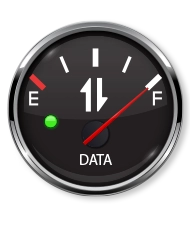 Data meter for mobile plans