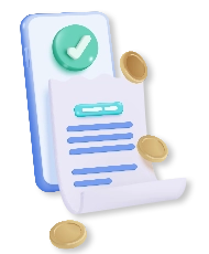 Price list showing service and product fees.