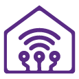Smart home WiFi icon