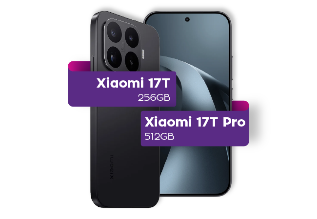 Xiaomi 17T and Xiaomi 17T Pro devices available at Cablenet